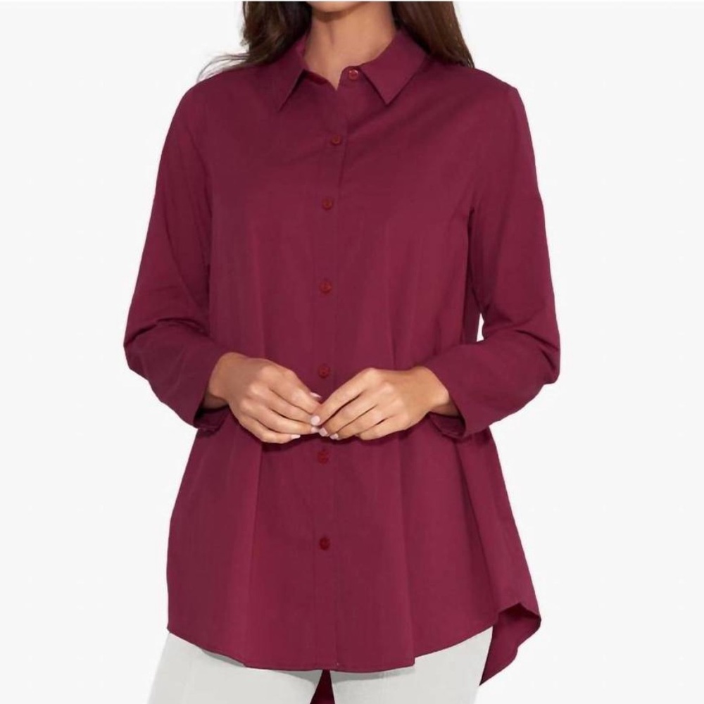 ▪️NWT STELLA CARAKASI  
Prime Time Tunic In Magenta
